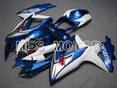 Suzuki GSXR600 GSXR750 2008-2010 Injection ABS Fairing - Factory Style - Blue White - MFS5084